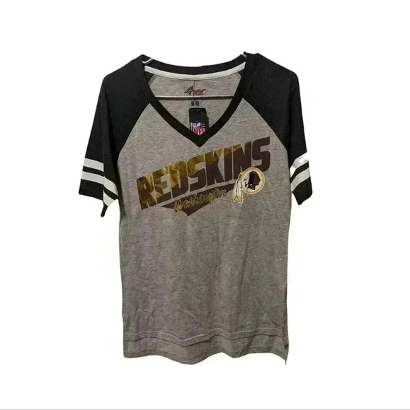 Women's size medium redskins NFL short sleeve top - Picture 1 of 4